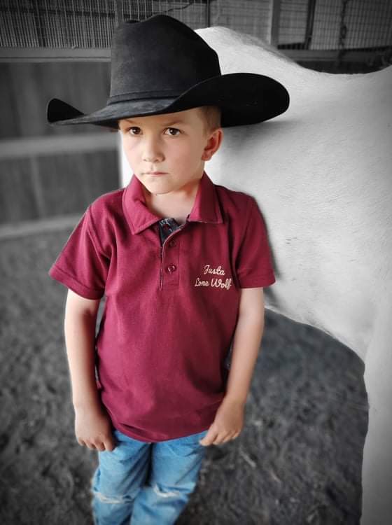 Maroon polo clearance shirt kids