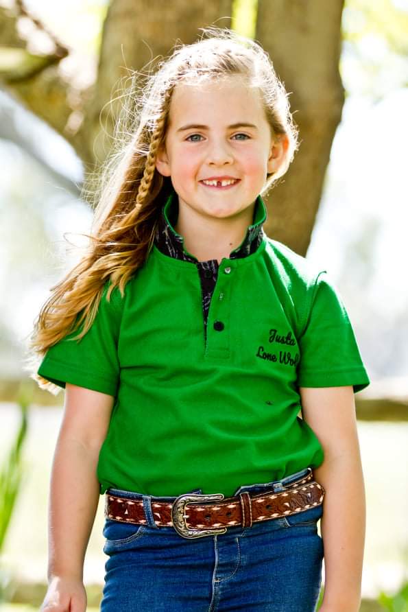 Kids green polo hotsell